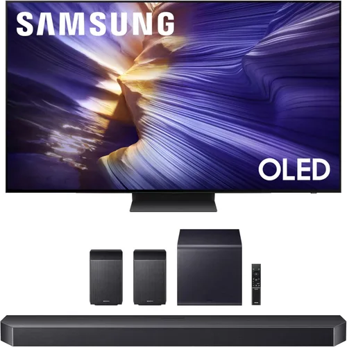 Miniatura 13 de Samsung QN65S90FAFXZA 65 Inch 4K OLED Smart TV with a HW-B750F B Series Soundbar 5.1 Ch and Subwoofer (2025)