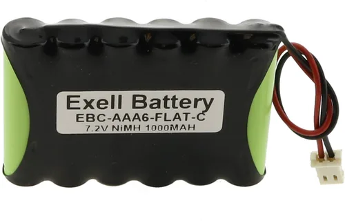 Miniatura 5 de Exell 7.2V 1000mAh NIMH w/conector para 1:18 RC Car Racing HPI RS4 Micro Cars