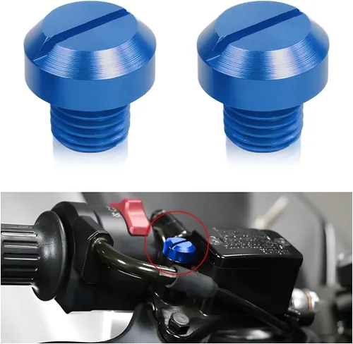Miniatura 8 de zipelo Tornillo para Espejo de Motocicleta, 2 Piezas Tapones para Agujeros de Espejo para Espejos Retrovisores de Motor, Accesorios Decorativos
