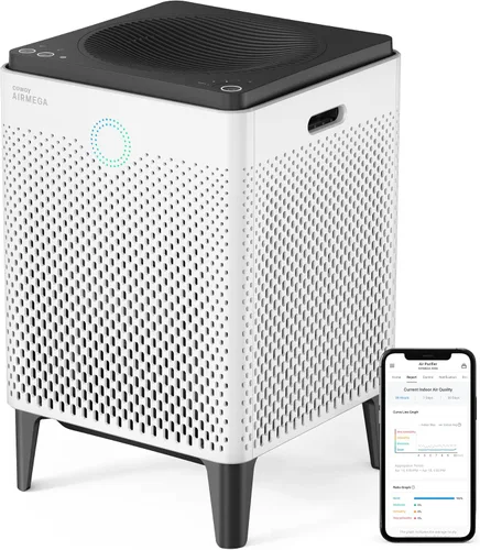 Miniatura 9 de Coway AP-2015F Airmega 400 - Purificador de aire inteligente (cubre 1,560 pies cuadrados), purificador de aire True HEPA con tecnología inteligente