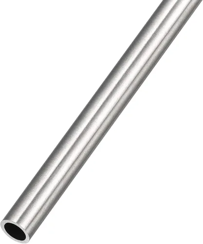 METALLIXITY Tubo de acero inoxidable 304 (0.236 in de diámetro x 0.024 in de alto x 9.843 in de largo), tubo recto - para muebles del hogar,