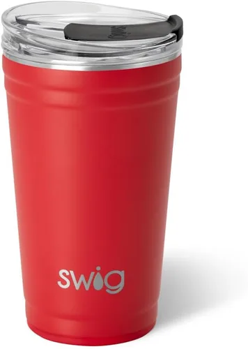 Miniatura 31 de Swig Life - Vaso aislante de 22 onzas, vaso de viaje para café con tapa, taza de viaje para café apta para portavasos, acero inoxidable (Aqua)