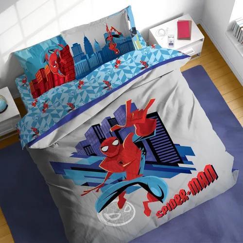 Miniatura 32 de Sunny Side Up Bluey & Friends - Juego de edredón tamaño completo, ropa de cama infantil de 7 piezas, incluye edredón, sábanas y funda de almohada