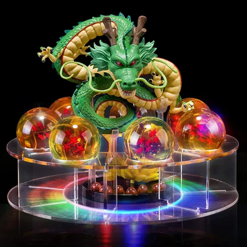 Miniatura 8 de El novedoso juego de bolas de juego transparentes de dragón de juguete para niños contiene 7 bolas de juego transparentes de dragón de 1.7 pulgadas
