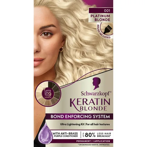 Miniatura 17 de Schwarzkopf Keratin Color - Tinte permanente para el cabello, 10.1 rubio ceniza extraclaro, 1 aplicación - Tinte permanente para el cabello