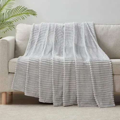 Miniatura 9 de Nestl - Manta azul para sofá, cobijas cálidas y mullidas para mujeres, cobijas de forro polar suaves y pequeñas para niñas - Azul marino, 127 x 152