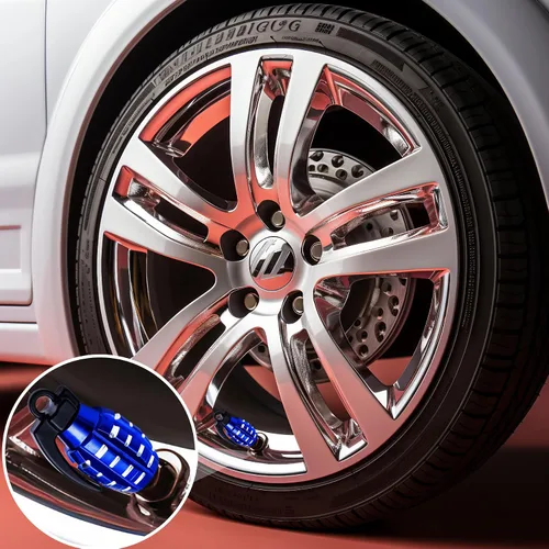 Miniatura 3 de 4 tapas de vástago de válvula de neumático, cubiertas universales de aleación de aluminio para automóviles, camiones, SUV, motocicletas, bicicletas