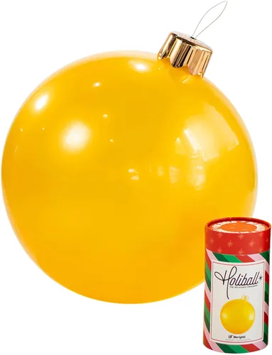 Miniatura 43 de Ornamento Navideño Inflable Holiball – Decoración Definitiva para Interior/Exterior – Reutilizable y Fácil de Almacenar – para Bodas, Fiestas, Plata