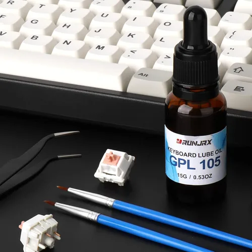 Miniatura 7 de RUNJRX - Lubricante de interruptor GPL 105 0.53 oz/0.53 onzas, lubricante de interruptor de teclado para interruptor de teclado, lubricante