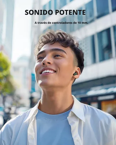 Miniatura 3 de Auriculares inalámbricos Soundcore P30i de Anker con cancelación de ruido, cancelación de ruido fuerte e inteligente, graves potentes, 45H de Verde