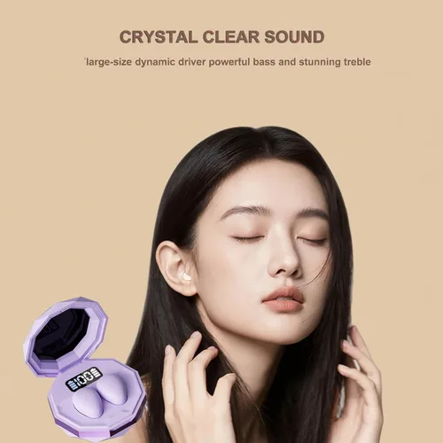 Miniatura 5 de Xmenha Auriculares Bluetooth Mini Pequeños Invisibles más Pequeños Inalámbricos Bluetooth Ocultos para Trabajo Micro Diminutos Auriculares Discretos