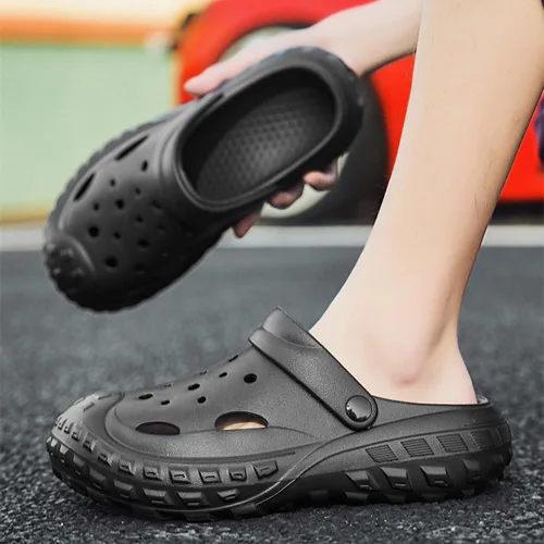 Miniatura 5 de Zuecos de jardín para hombre y mujer, con soporte de arco, suela gruesa, unisex, ligeros, de secado rápido, cómodos, zapatos de agua, zapatos
