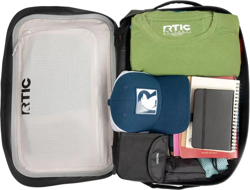 Miniatura 7 de RTIC Mochila ultra seca, bolsas impermeables al aire libre para senderismo, viajes, camping, canotaje, mochilero, 26L Oliva y Naranja