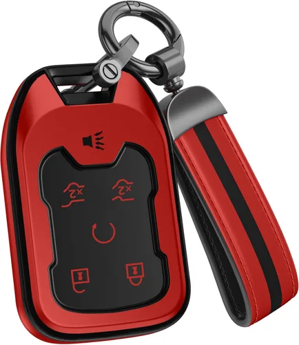 Miniatura 20 de For Chevy/GMC Key Fob Cover Accessories, Matte TPU