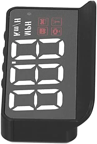 Miniatura 8 de Coche, HUD Proyector Multifunción Medidor de Alarma de Alarma de Fatiga Conducción Recordatorio