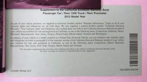Miniatura 4 de 2015 Dodge Journey Owners Manual