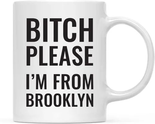 Miniatura 61 de Andaz Press Taza de café de 11 onzas, regalo de broma, Bitch Please I'm from Alabama, paquete de 1, incluye caja de regalo, divertidas ideas