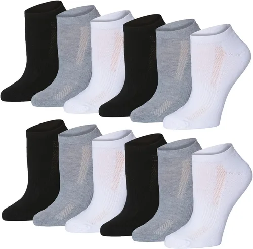Miniatura 10 de Tipi Toe Women’s 12 Pack Cushioned Low Cut Socks – Breathable, Moisture-Wicking Athletic Comfort for Running & Daily Wear
