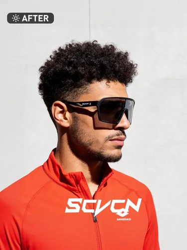 Miniatura 3 de SCVCN Photochromic Cycling Glasses Men Women Clear Mountain Bike Sunglasses Sports Baseball Riding MTB S327