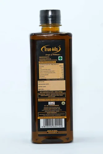 Miniatura 5 de True Oils Aceite de mostaza prensado en frío para el crecimiento del cabello y masaje corporal Aceite de semilla de mostaza negra 100% puro