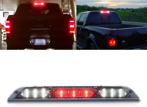 x xotic tech Reemplazo de la lámpara de la tercera luz de carga de freno para techo de cabina trasera, compatible con Ford F-150 2015-up, F250 F350