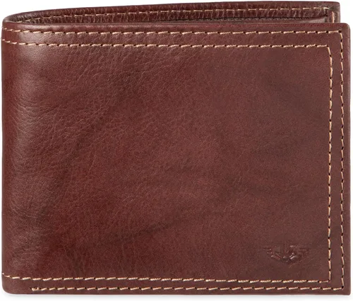 Dockers Mens piel Capacidad extra Slimfold Bifold Wallet