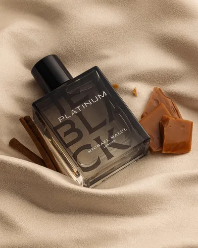 Miniatura 5 de Michael Malul Jet Black Platinum Eau de Parfum para Hombre - 3.4 fl oz 3.4oz