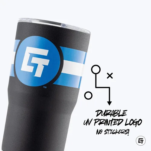Miniatura 3 de Gametime Sidekicks Penn State - Vaso azul marino de 20 onzas, con licencia oficial, acero inoxidable 18/8, doble pared, aislado al vacío, logotipos