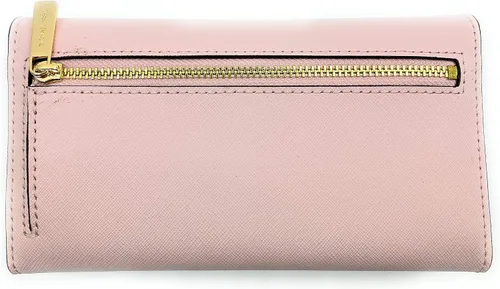 Miniatura 3 de Michael Kors Billetera grande de viaje Jet Set para mujer (Powder Blush), Powder Blush, Billetera triple