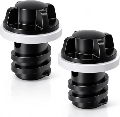 Miniatura 10 de Tapones de drenaje de repuesto compatibles con enfriador Yeti/Rtic 20 35 45 65 110, pequeños tapones de drenaje con diseño a prueba de fugas, Naranja
