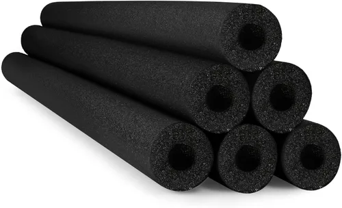 Miniatura 20 de Hanaive 6 paquetes de fideos de piscina, tubo de espuma flotante para natación de 52 pulgadas, fideos huecos a granel, flotadores resistentes