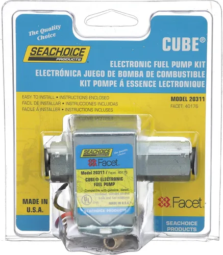 Miniatura 4 de Seachoice Bomba de combustible electrónica cubo, 3.5-5 PSI, sistemas de 12 voltios