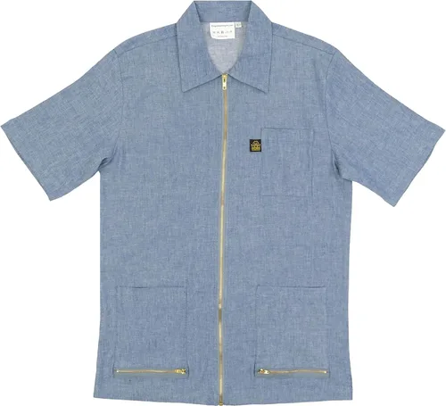 Miniatura 7 de King Midas Empire Boroughs Barber Jacket - Aspecto único de peluquería - Ajuste cómodo, Azul