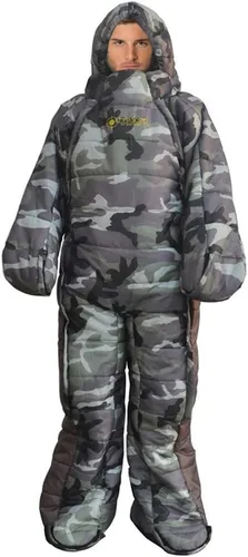 Gaorui Humanoid Outdoor Camping Invierno Interior Portátil Ultraligero Caliente Adulto Saco De Dormir A Prueba De