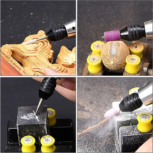 Miniatura 4 de Bolígrafo de grabado, kit de herramientas de grabado eléctrico portátil, máquina grabadora recargable para metal, vidrio, madera, cuero, joyería