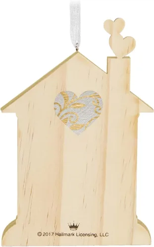 Miniatura 4 de Hallmark Keepsake 2017 mini adornos de navidad de porcelana, deseos de boda