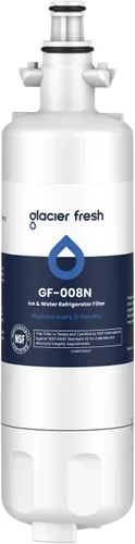 GLACIER FRESH Filtro de agua para nevera y congelador de repuesto para filtro de agua Blomberg Beko 4874960100, 1 paquete