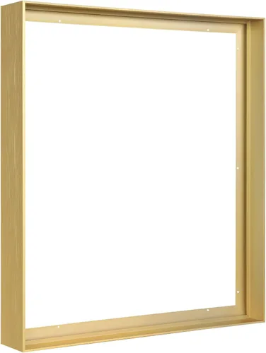 Miniatura 14 de Marco flotante de lienzo para pinturas al óleo de 11 x 14 pulgadas, marcos flotantes de metal para bricolaje con 1.5 pulgadas de profundidad