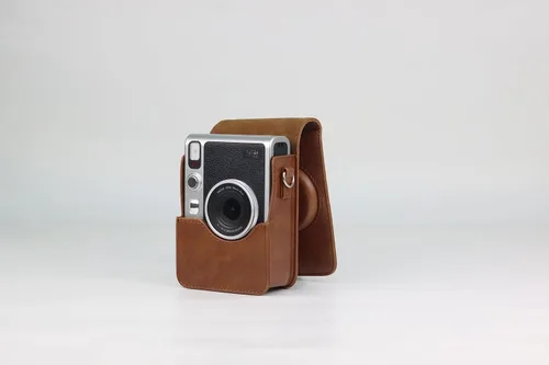 Miniatura 6 de Fujifilm Cámara instantánea Instax Mini EVO híbrida marrón Película instantánea Instax Mini Twin Pack Tarjeta microSD de 32 GB con adaptador