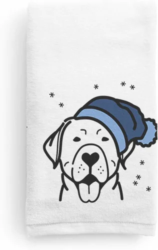 Miniatura 13 de Inkopious Gorro de invierno Airedale Terrier Toalla de mano decorativa - Decoración navideña para el hogar