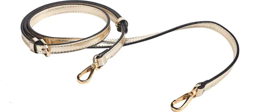 Miniatura 31 de LIVE UP Correa de Bolso de Cuero Genuino de Grano Completo Repuesto para Bolsos Cruzados y Carteras Plateado