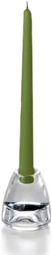 Miniatura 12 de yummi Velas cónicas color rosa claro de 12 pulgadas, 12 por paquete