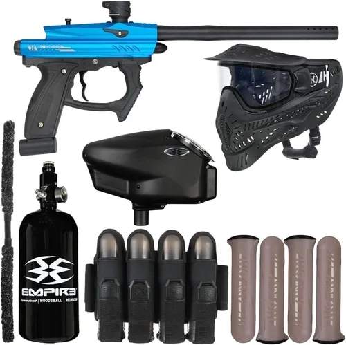 Miniatura 2 de Action Village HK Army SABR Vendetta Kit de paquete de pistola de paintball Estaño Polvo/Negro