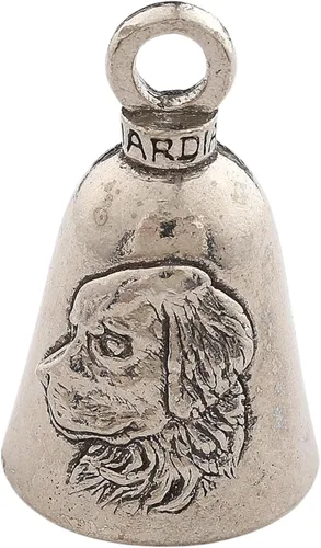 Miniatura 18 de Campana Guardian Bell para Perro de Buena Suerte con Llavero y Bolsa de Regalo de Terciopelo Negro Campana para Motocicleta Metal Libre de Plomo