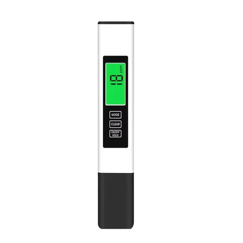 4 en 1 medidor Tds Medidor digital de agua, medidor preciso y confiable TDS EC y temperatura (°C, °F), probador de calidad de agua 0-9990ppm para