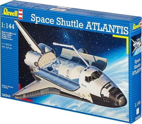 Miniatura 12 de Revell Alemania 04544 Transbordador espacial Atlantis Modelo Kit