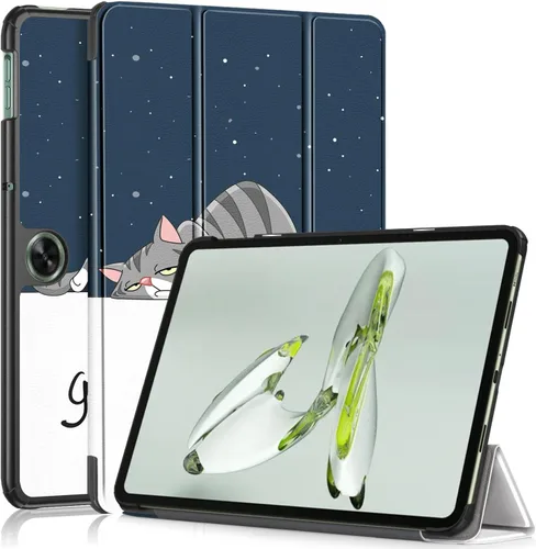 Miniatura 23 de Gylint Funda para OnePlus Pad Go 2023 de 11.4 pulgadas, Folio Plegable Ultra Delgada Cubierta De Cuero PU Para Oppo Air2 2023/Neo 2024 11.4 Pulgadas