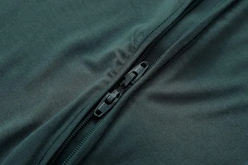 Miniatura 49 de Pijama de viscosa de bambú sin pies para niños y niñas, pijamas con cremallera para dormir y jugar, mameluco - 0-24 meses
