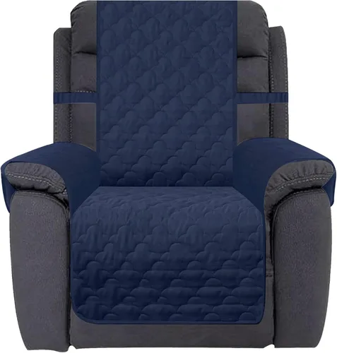 Miniatura 9 de CHHKON Funda impermeable y antideslizante para sillón reclinable que se mantiene en su lugar, cubierta de sofá para perros, protector de muebles