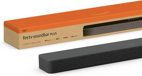 Miniatura 2 de Barra de sonido Amazon Fire TV Plus (último modelo) con subwoofer incorporado, 3.1 canales, Dolby Atmos, diálogos nítidos